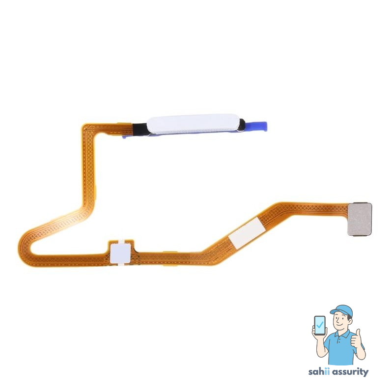 Fingerprint Sensor with Flex Cable for Xiaomi Redmi Note 12 Pro White